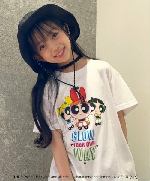 by LOVEiT / バイ ラビット Tシャツ | 【The Powerpuff Girls】タイダイ風ルーズTシャツ | 詳細1