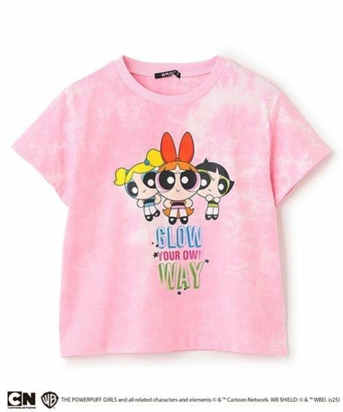 by LOVEiT / バイ ラビット Tシャツ | 【The Powerpuff Girls】タイダイ風ルーズTシャツ | 詳細11