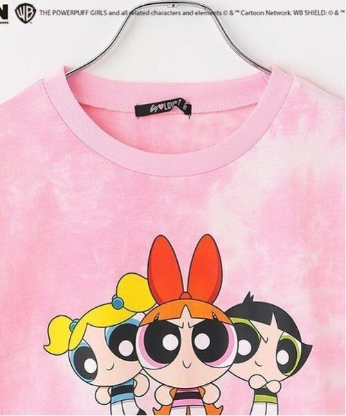 by LOVEiT / バイ ラビット Tシャツ | 【The Powerpuff Girls】タイダイ風ルーズTシャツ | 詳細15