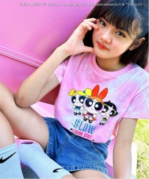by LOVEiT / バイ ラビット Tシャツ | 【The Powerpuff Girls】タイダイ風ルーズTシャツ | 詳細8