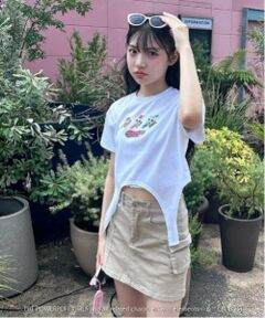 by LOVEiT / バイ ラビット Tシャツ | 【The Powerpuff Girls】ガーターTシャツ（接触冷感）