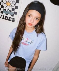 by LOVEiT / バイ ラビット Tシャツ | 【The Powerpuff Girls】ガーターTシャツ（接触冷感）