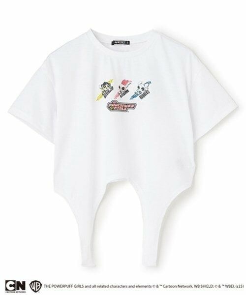 by LOVEiT / バイ ラビット Tシャツ | 【The Powerpuff Girls】ガーターTシャツ（接触冷感） | 詳細12