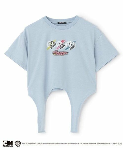 by LOVEiT / バイ ラビット Tシャツ | 【The Powerpuff Girls】ガーターTシャツ（接触冷感） | 詳細13