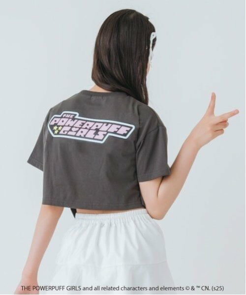 by LOVEiT / バイ ラビット Tシャツ | 【The Powerpuff Girls】ガーターTシャツ（接触冷感） | 詳細2