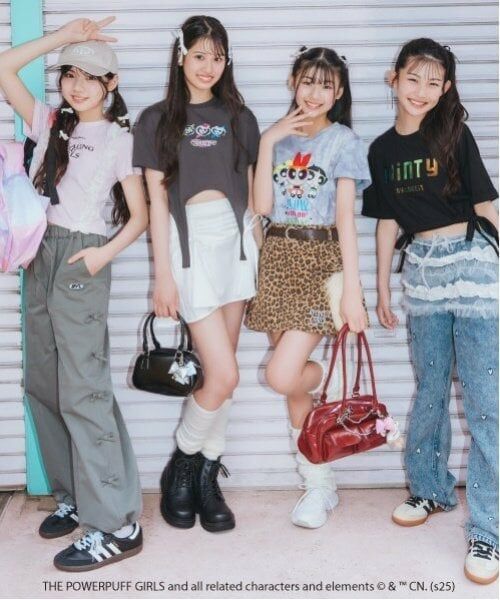 by LOVEiT / バイ ラビット Tシャツ | 【The Powerpuff Girls】ガーターTシャツ（接触冷感） | 詳細9