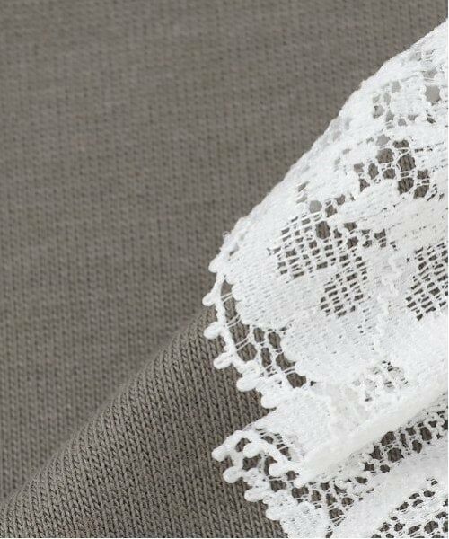 by LOVEiT / バイ ラビット Tシャツ | 【Cuugal8月号掲載】【接触冷感】フロントレースTシャツ | 詳細7