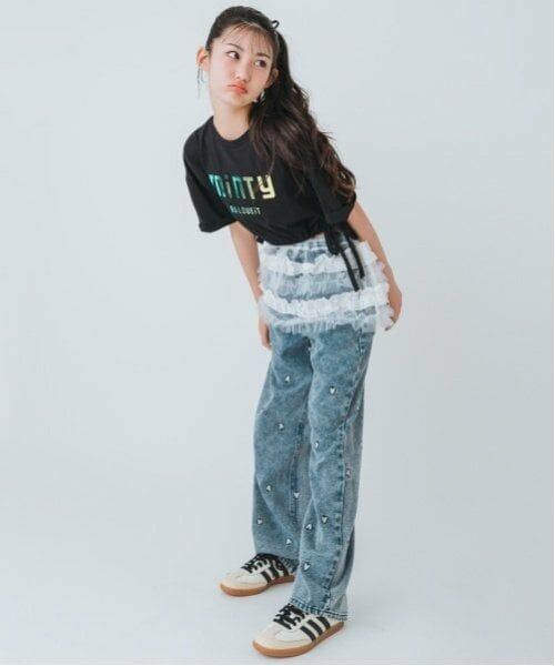 by LOVEiT / バイ ラビット Tシャツ | 【Cuugal8月号掲載】【接触冷感】エンボスドロストTシャツ | 詳細13