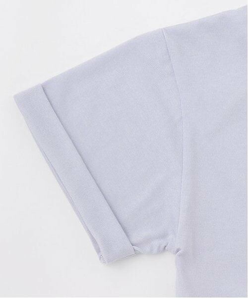 by LOVEiT / バイ ラビット Tシャツ | 【Cuugal8月号掲載】【接触冷感】エンボスドロストTシャツ | 詳細4