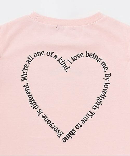 by LOVEiT / バイ ラビット Tシャツ | 【大好評につき再入荷】【接触冷感】肩リボンバックハートTシャツ | 詳細6