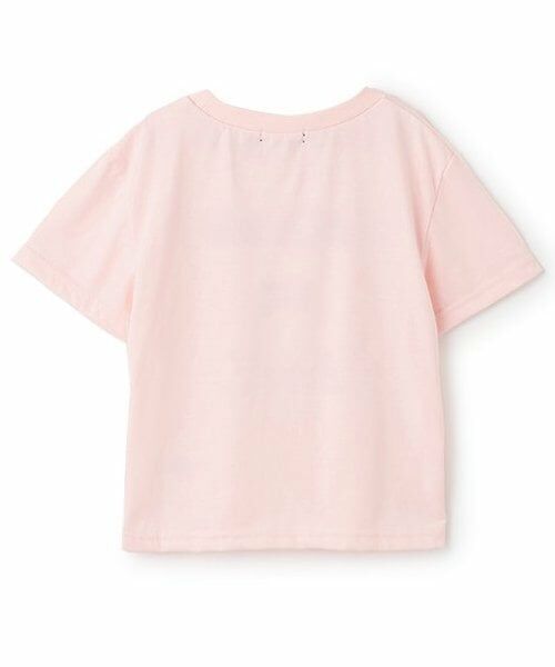 by LOVEiT / バイ ラビット Tシャツ | 【接触冷感】ロゴリボンプリントTシャツ | 詳細1