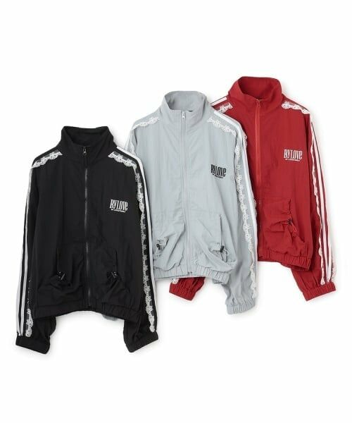 by LOVEiT / バイ ラビット パーカー | レースラインパーカー | 詳細10