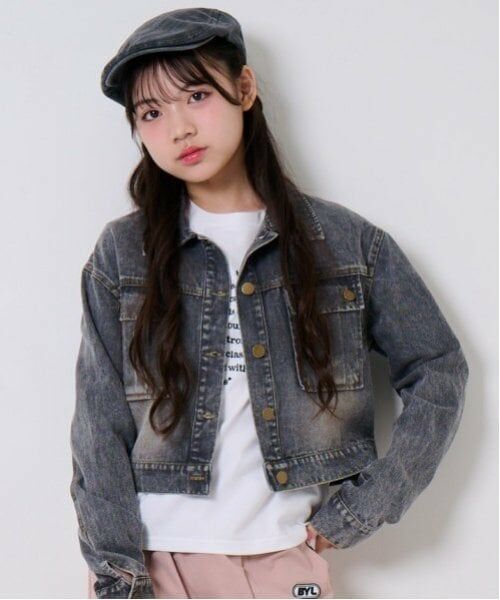 by LOVEiT / バイ ラビット ブルゾン | デニムジャケット（グレー）