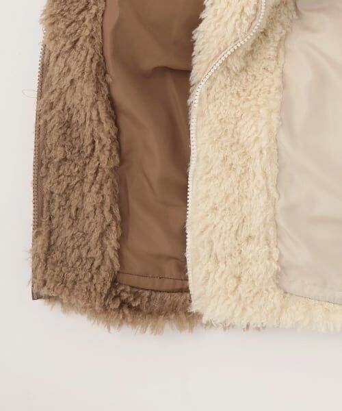 by LOVEiT / バイ ラビット ブルゾン | リボンポイントファーブルゾン | 詳細11