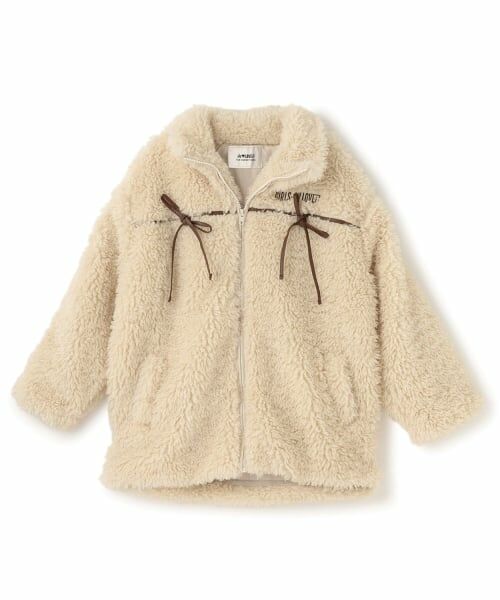 by LOVEiT / バイ ラビット ブルゾン | リボンポイントファーブルゾン | 詳細4