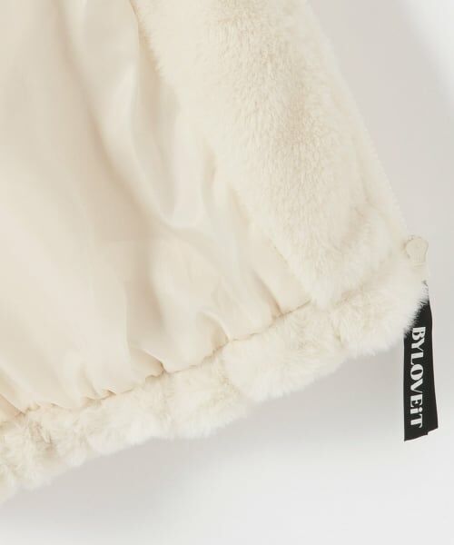 by LOVEiT / バイ ラビット ブルゾン | リボンファーブルゾン | 詳細10