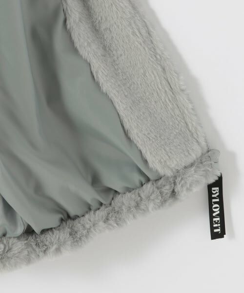 by LOVEiT / バイ ラビット ブルゾン | リボンファーブルゾン | 詳細11