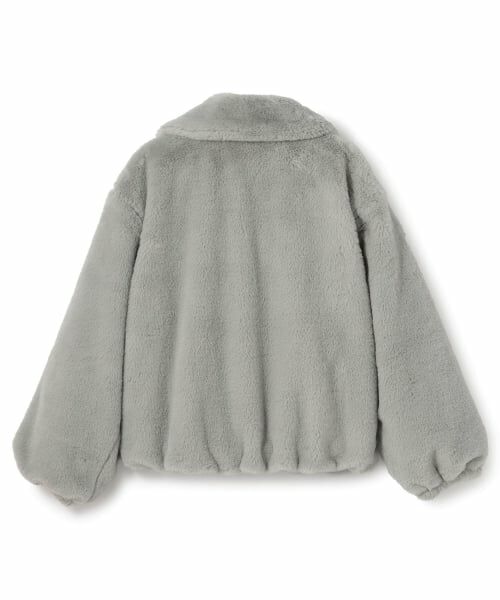 by LOVEiT / バイ ラビット ブルゾン | リボンファーブルゾン | 詳細6