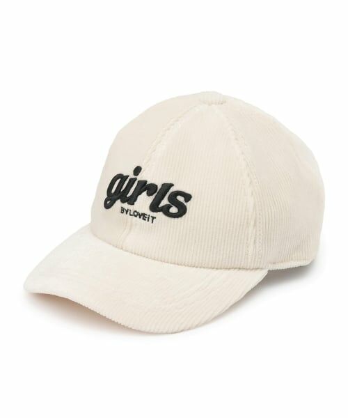 by LOVEiT / バイ ラビット キャップ | パッチポイントキャップ（オフ ホワイト）