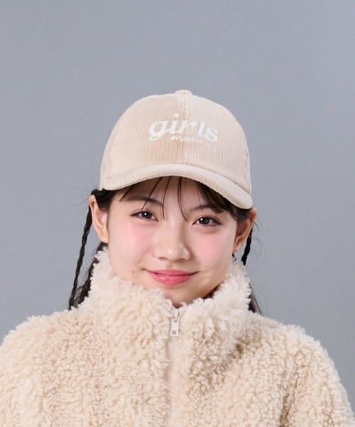 by LOVEiT / バイ ラビット キャップ | パッチポイントキャップ（ベージュ）