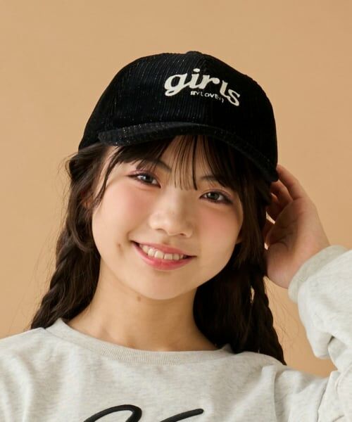 by LOVEiT / バイ ラビット キャップ | パッチポイントキャップ（黒）