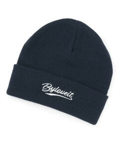 by LOVEiT / バイ ラビット ニットキャップ | ロゴビーニー