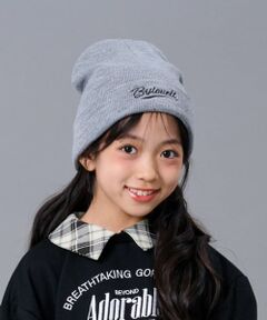 by LOVEiT / バイ ラビット ニットキャップ | ロゴビーニー