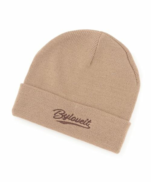 by LOVEiT / バイ ラビット ニットキャップ | ロゴビーニー | 詳細5