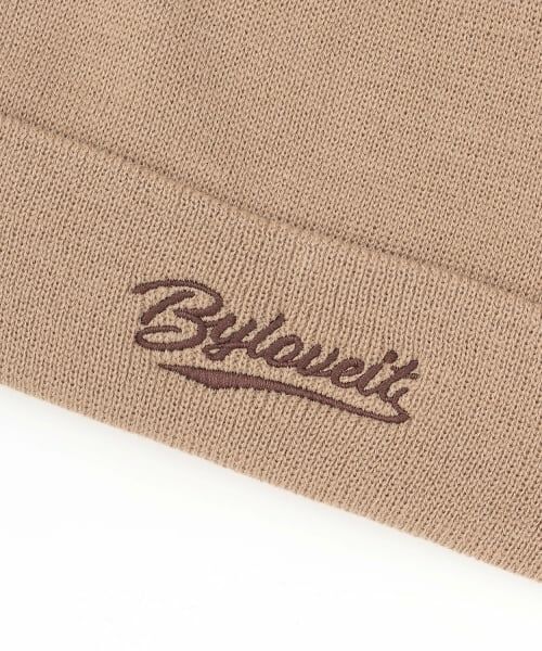 by LOVEiT / バイ ラビット ニットキャップ | ロゴビーニー | 詳細7