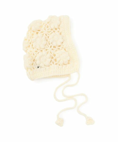 by LOVEiT / バイ ラビット ニットキャップ | フラワーバブーシュカ | 詳細4