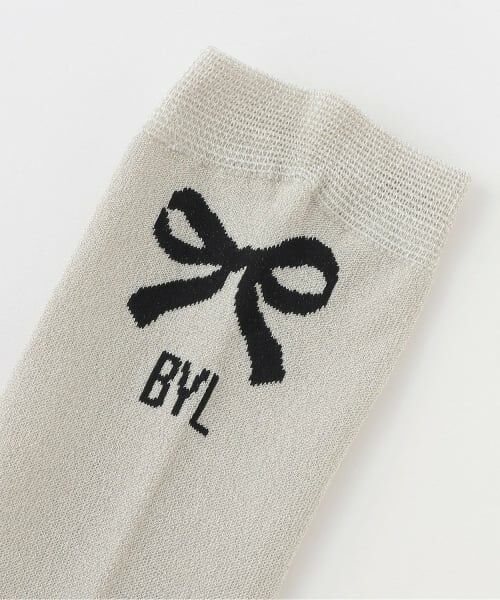 by LOVEiT / バイ ラビット ソックス | ラメクルーソックス | 詳細1