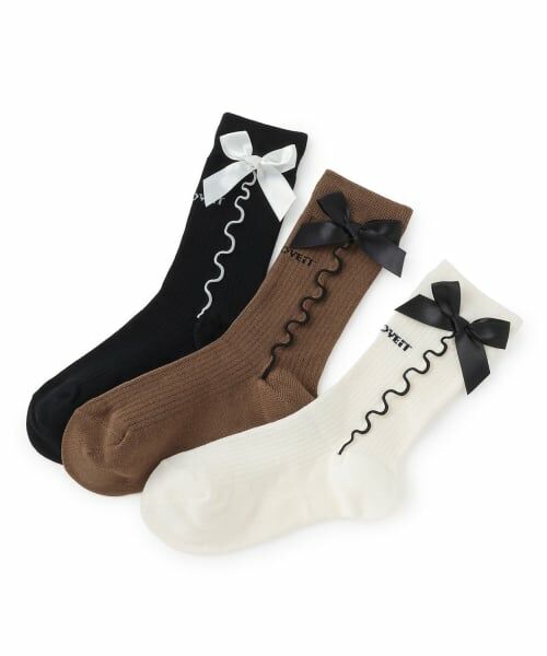 by LOVEiT / バイ ラビット ソックス | メロウクルーソックス | 詳細3