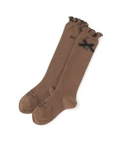 by LOVEiT / バイ ラビット ソックス | リボンつきハイソックス