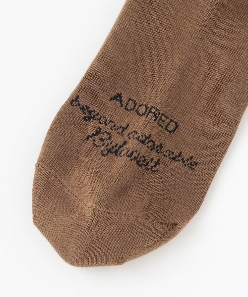 by LOVEiT / バイ ラビット ソックス | リボンつきハイソックス | 詳細1