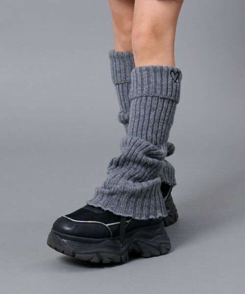 by LOVEiT / バイ ラビット レッグウォーマー | レッグウォーマー（グレー）