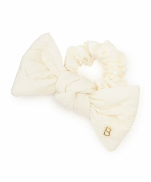 by LOVEiT / バイ ラビット ヘアゴム・シュシュ | リボンポニー（オフ ホワイト）