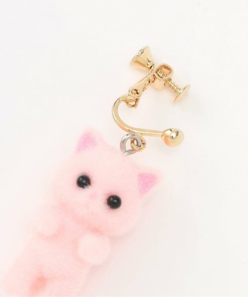 by LOVEiT / バイ ラビット ピアス・イヤリング | ネコイヤリング | 詳細3