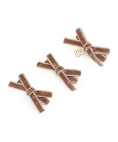 by LOVEiT / バイ ラビット ヘアピン | ベルベットリボンクリップ