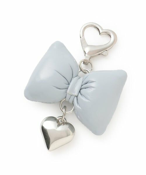 by LOVEiT / バイ ラビット チャーム | リボンチャーム（サックス）