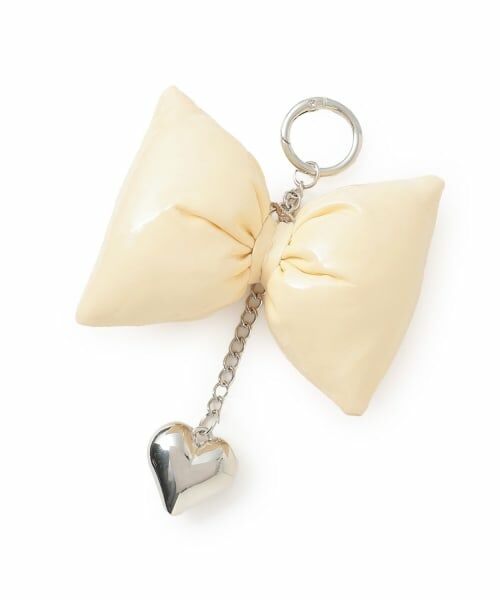 by LOVEiT / バイ ラビット チャーム | リボンチャーム（大）（ベージュ）