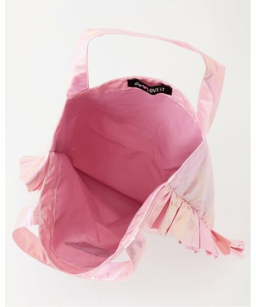 by LOVEiT / バイ ラビット トートバッグ | 【クロミ】サイドフリルバッグ | 詳細11