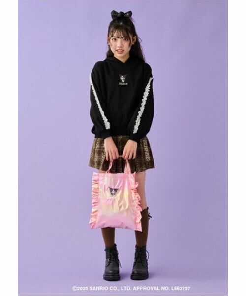 by LOVEiT / バイ ラビット トートバッグ | 【クロミ】サイドフリルバッグ | 詳細5