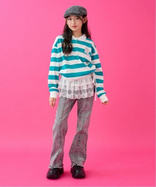 by LOVEiT / バイ ラビット ミニ・ひざ丈スカート | 【大好評につき再入荷】【Cuugal8月号掲載】レースミニ巻きスカート | 詳細1