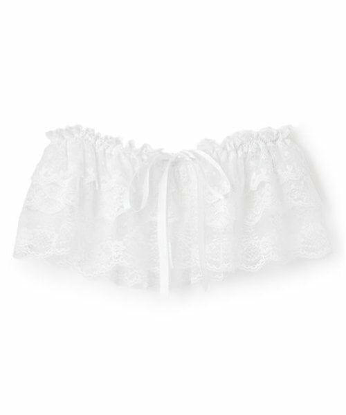 by LOVEiT / バイ ラビット ミニ・ひざ丈スカート | 【大好評につき再入荷】【Cuugal8月号掲載】レースミニ巻きスカート | 詳細2