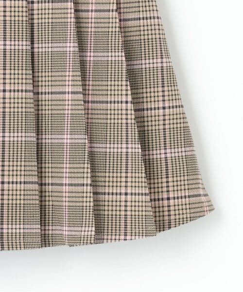 by LOVEiT / バイ ラビット ミニ・ひざ丈スカート | チェックプリーツスカート | 詳細5