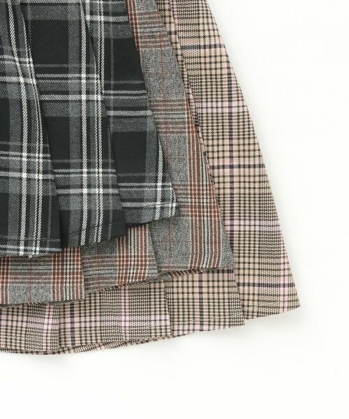 by LOVEiT / バイ ラビット ミニ・ひざ丈スカート | チェックプリーツスカート | 詳細6