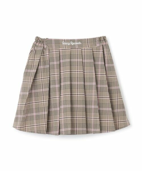 by LOVEiT / バイ ラビット ミニ・ひざ丈スカート | チェックプリーツスカート（ピンク）
