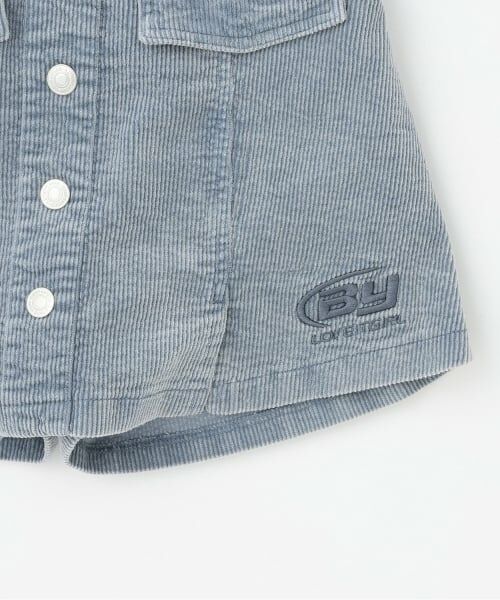 by LOVEiT / バイ ラビット ショート・ハーフ・半端丈パンツ | フロント釦スカパン | 詳細5