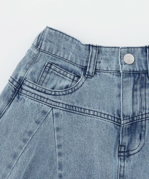 by LOVEiT / バイ ラビット ミニ・ひざ丈スカート | ヘムポイントヴィンテージスカート | 詳細14