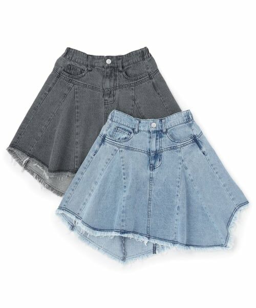 by LOVEiT / バイ ラビット ミニ・ひざ丈スカート | ヘムポイントヴィンテージスカート | 詳細7